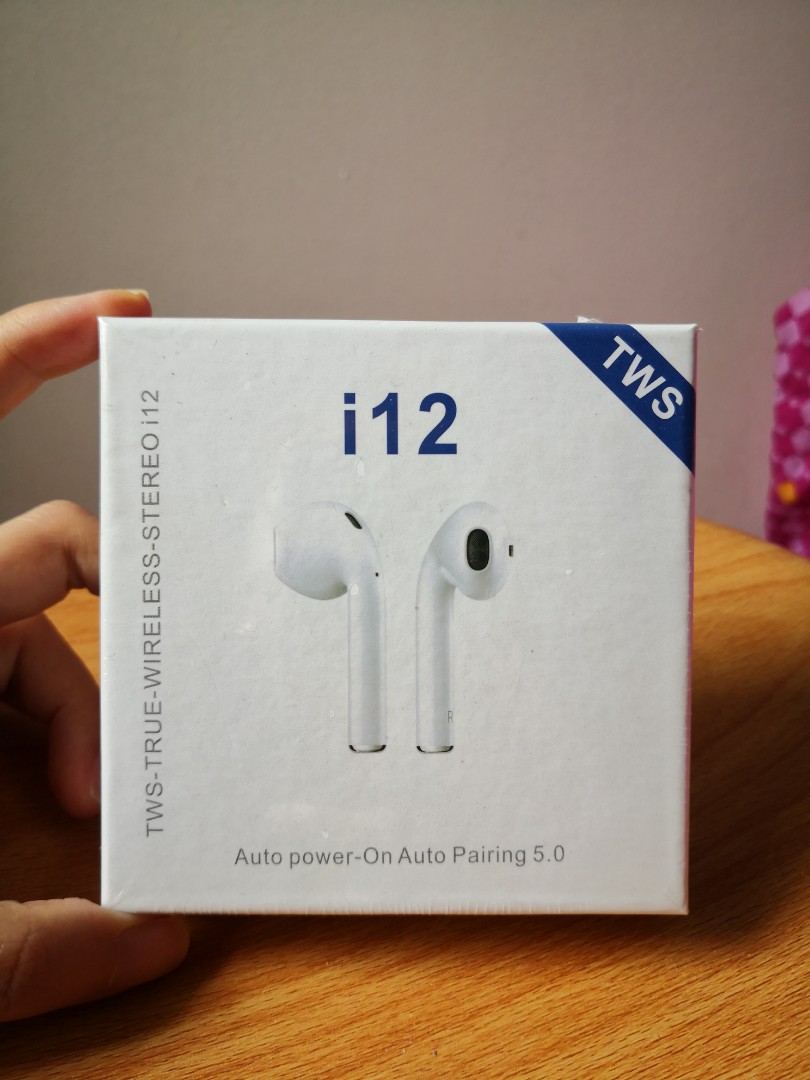 I12 tws auto pairing 5.0 sales