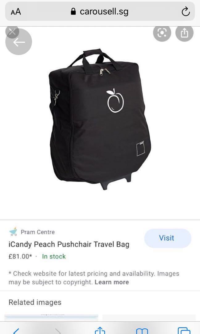 icandy peach changing bag