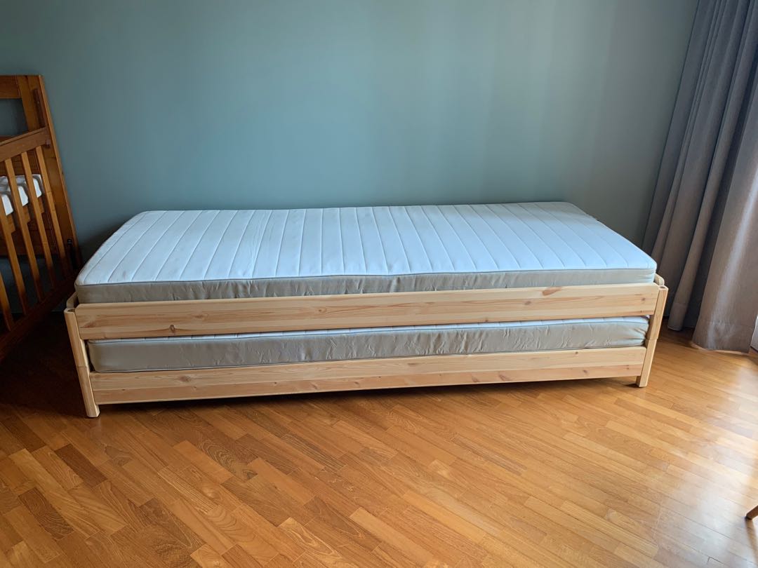 Ikea stackable/convertible beds, Furniture & Home Living, Furniture