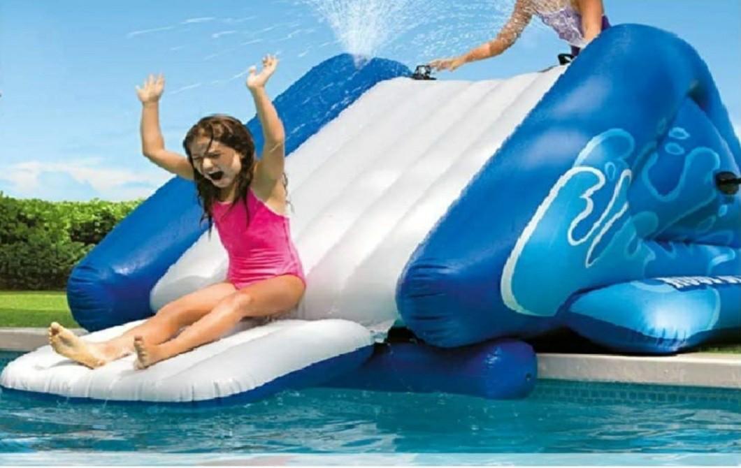 Intex Kool Splash Pool Slide, Sports, Sports & Games Equipment on Carousell