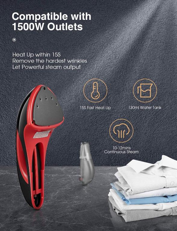 Itvanila hotsell steam iron