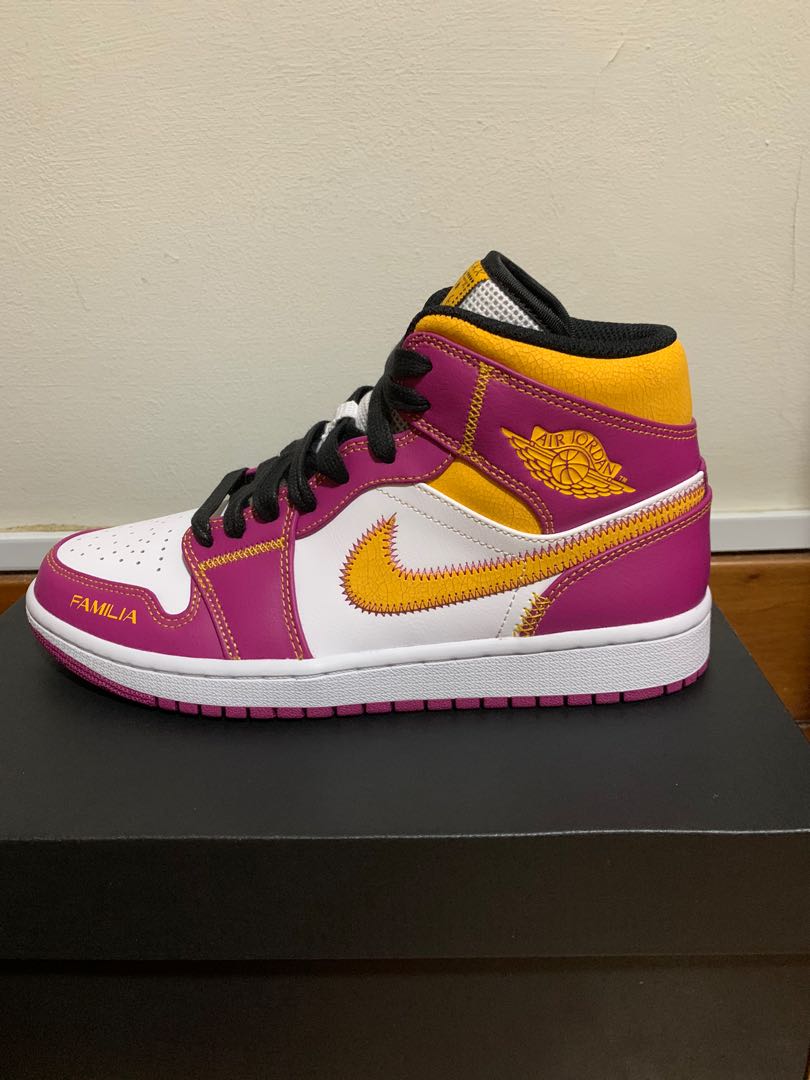 Jordan 1 Mid Dia de los Muertos, Men's Fashion, Footwear, Sneakers on  Carousell