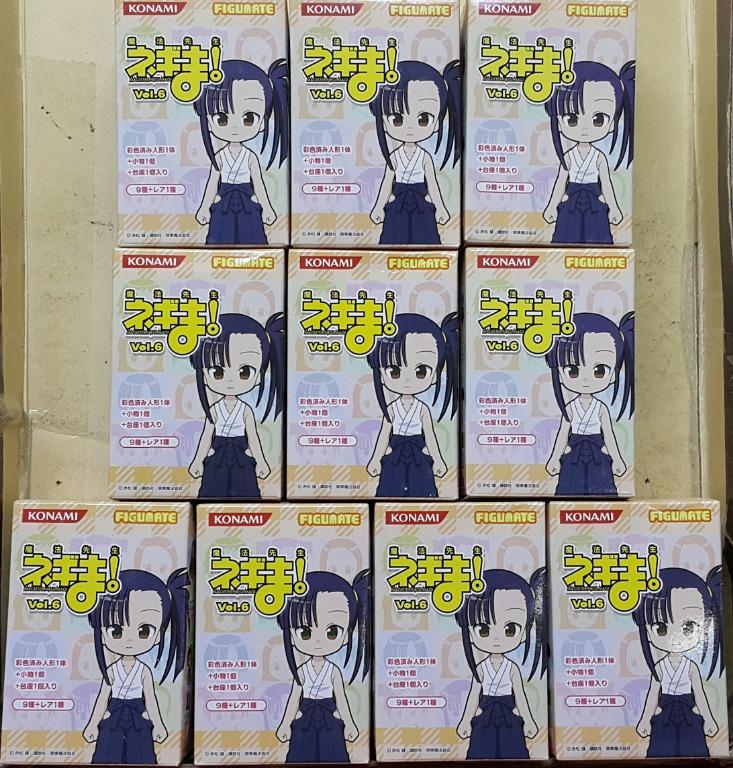 Konami 魔法先生魔法老師第六彈柿崎美砂釘宮圓椎名櫻子村上夏美葉加瀨聰美櫻咲剎那札吉雷妮蒂四葉五月那波千鶴連稀有版魔法先生盒蛋套裝