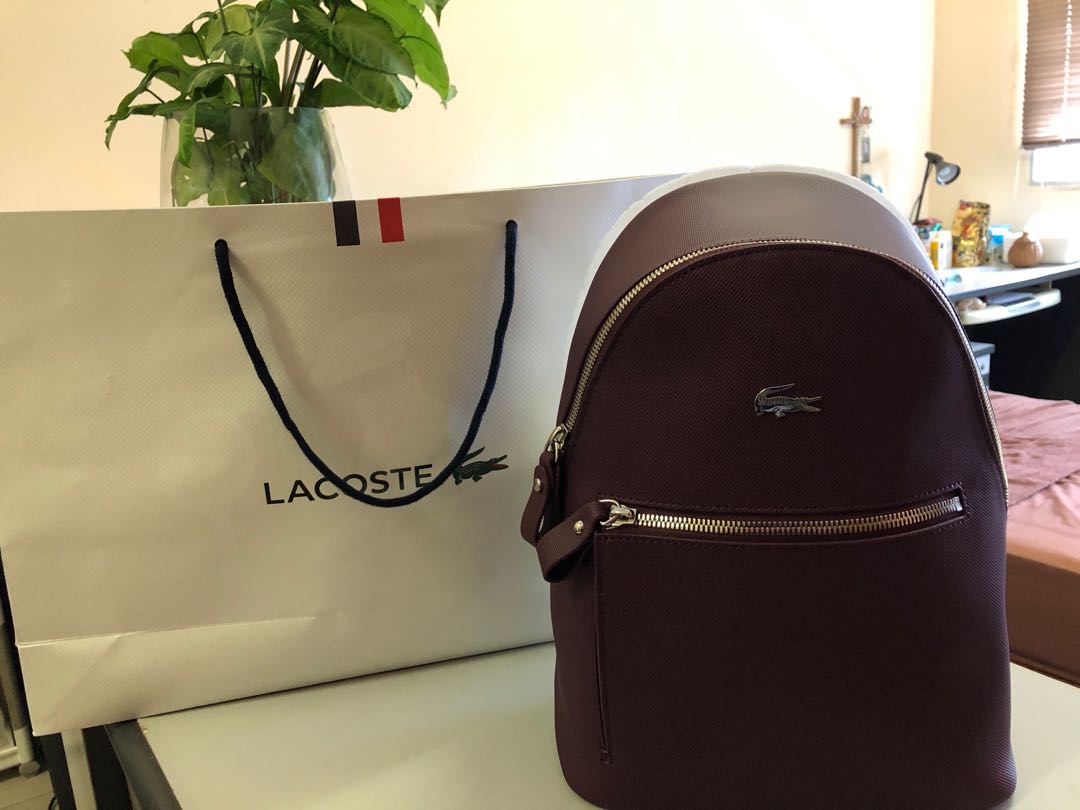Lacoste ladies backpack sale