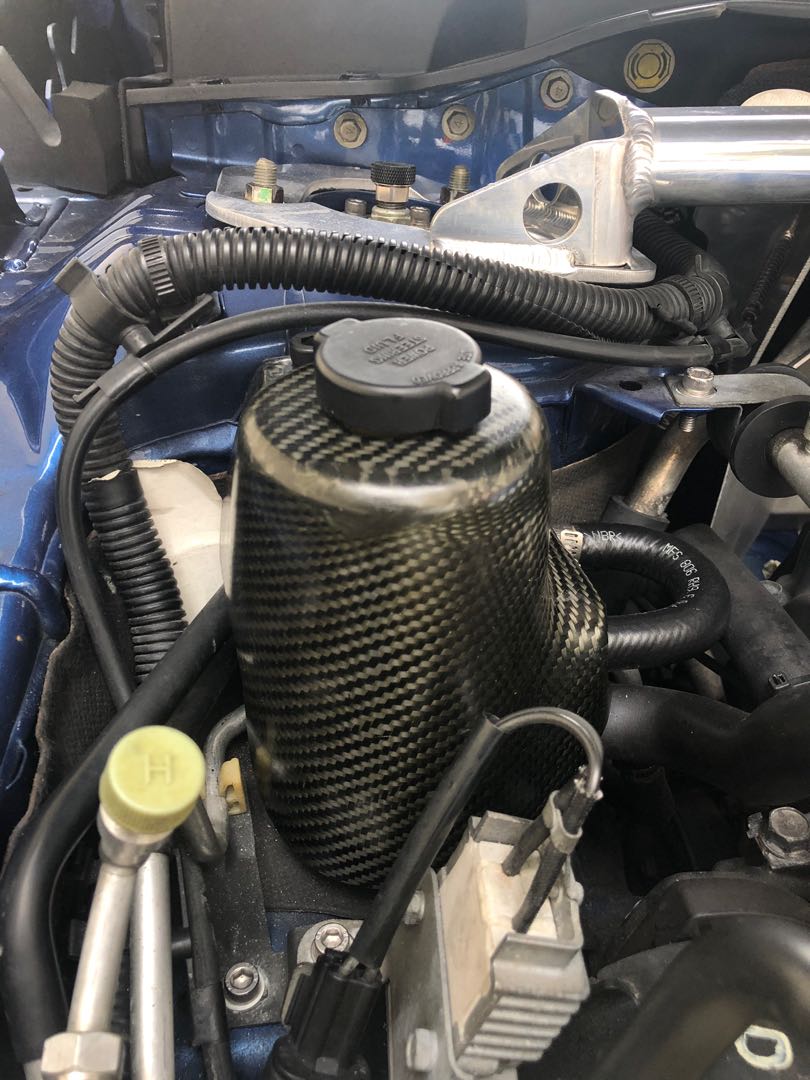 Lancer Evo x passwordjdm power steering cf heat shield, Car Accessories