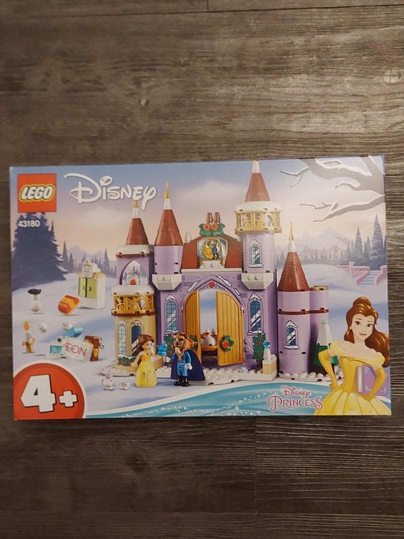 lego disney belle's castle winter celebration