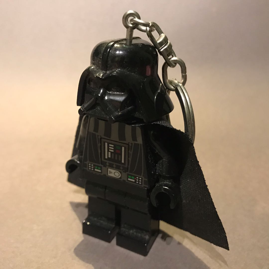 darth vader lego keychain