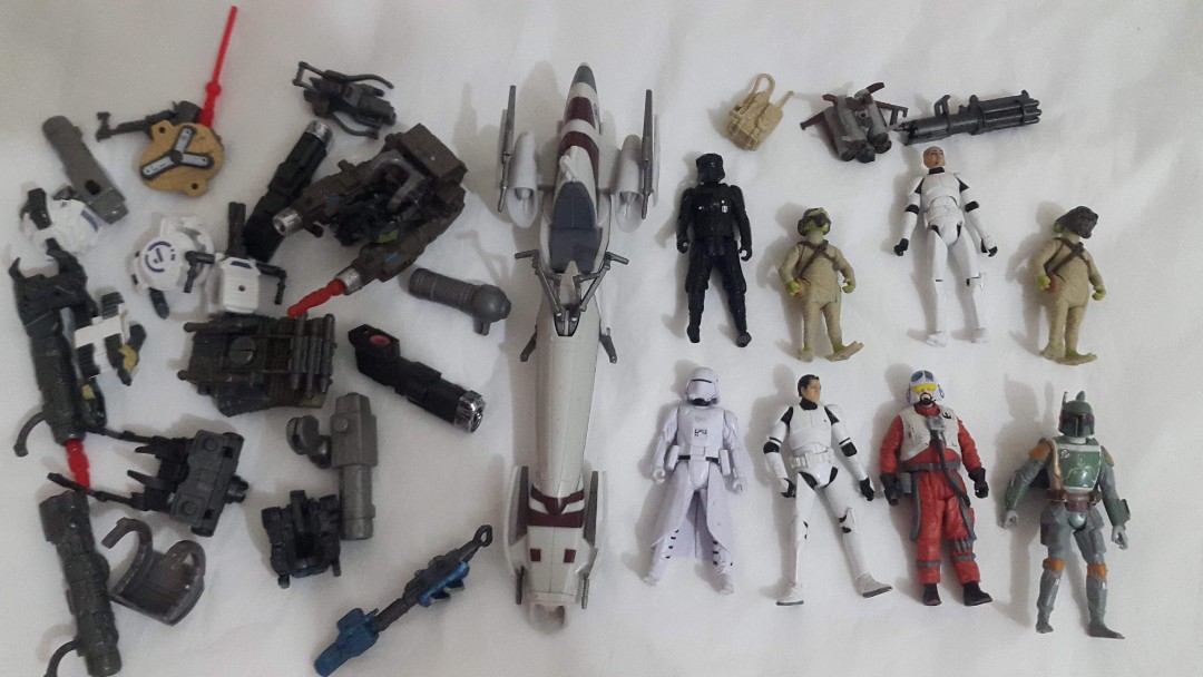 Star wars action figure weapons sales
