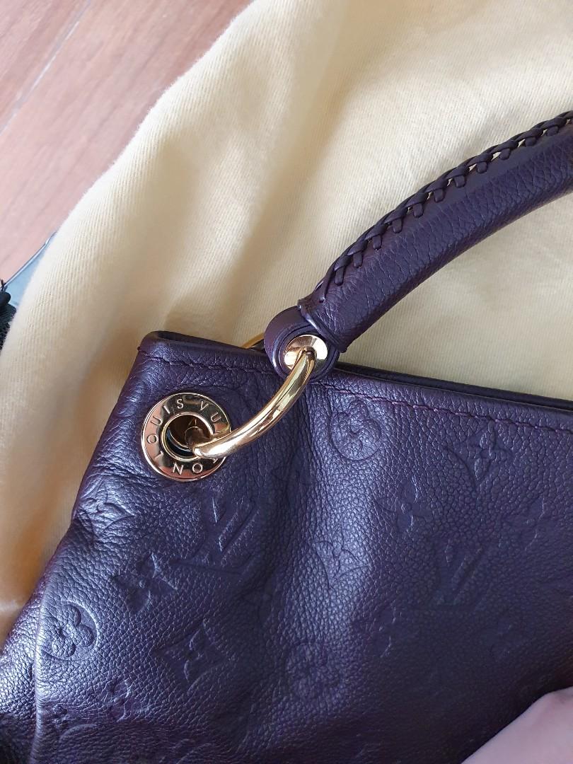 Used Purple Louis Vuitton Purple Monogram Empreinte Leather Artsy