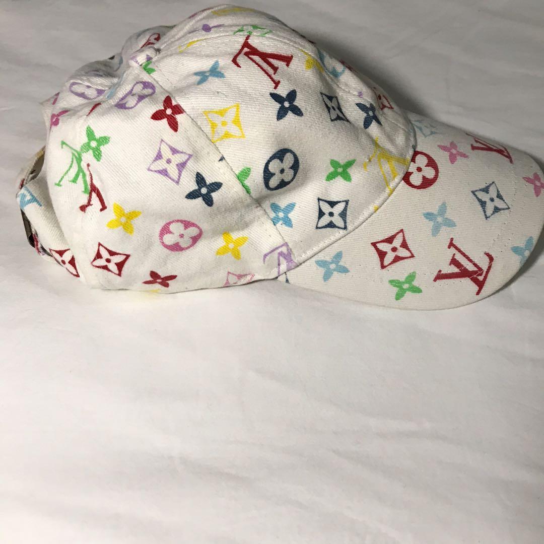 Louis Vuitton Rainbow Cap White