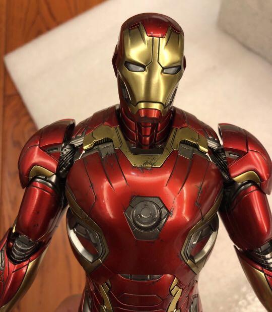 Figurine Crazy Toys Avengers Iron Man MK45 Tony Stark 12" - échelle 1/6 - Neuve - Collection