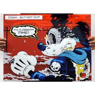 Matt Gondek / 限量150張  hurt people hurt people 溶解米奇