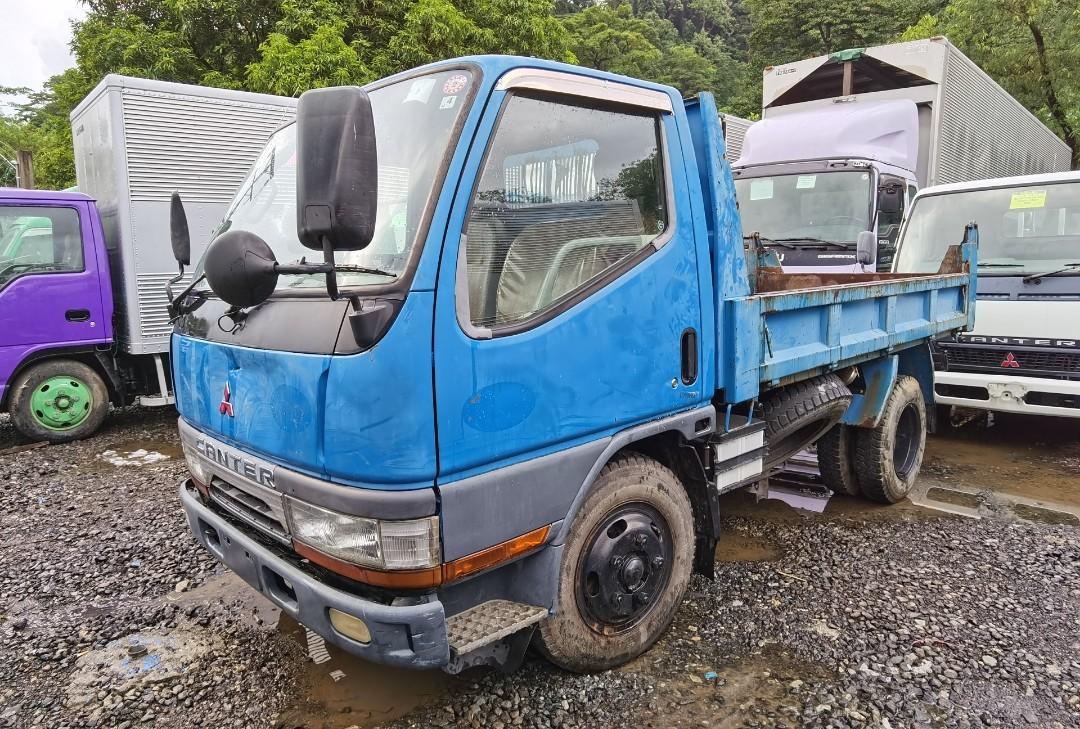 Mini dump truck Mitsubishi canter 4D36, Special Vehicles, Heavy Vehicles on Carousell