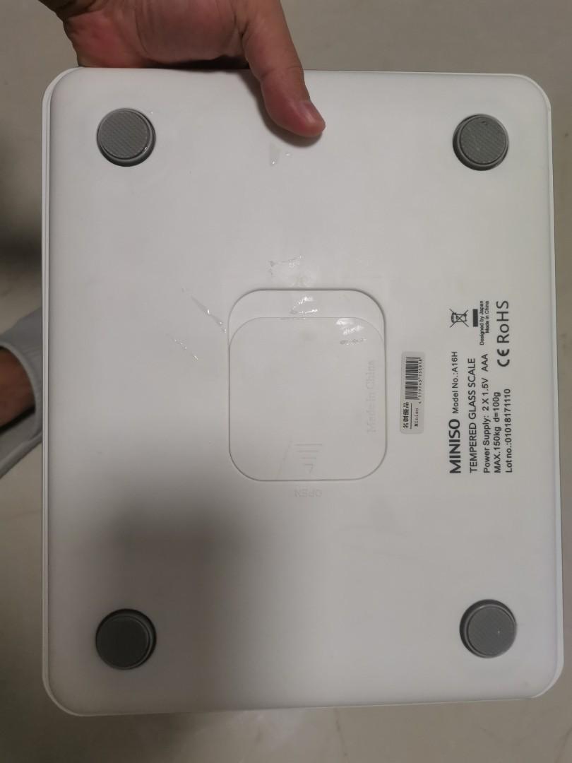 Miniso body weight scale, Health & Nutrition, Health Monitors