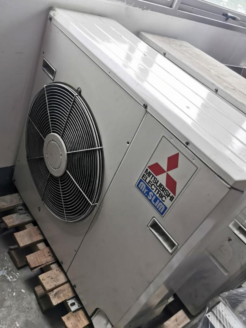 Mitsubishi 24k 3hp Btu Ceiling Cassette Aircon Air Conditioner Compressor Tv Home Appliances Air Conditioners Heating On Carousell