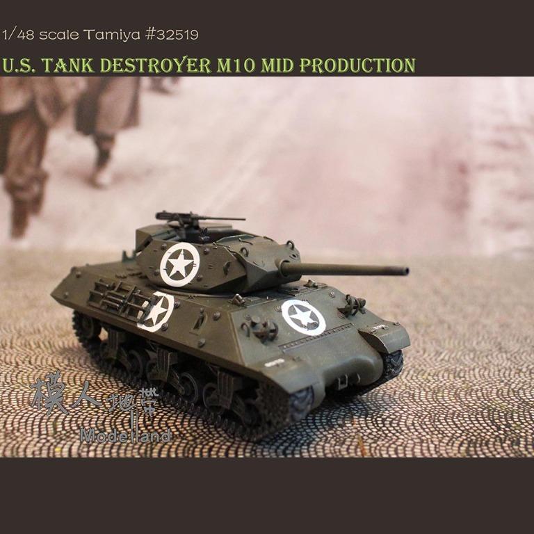 ModeLLand 模人地帶※ 模型作品】_1:48 田宮TAMIYA #32519 U.S. Tank
