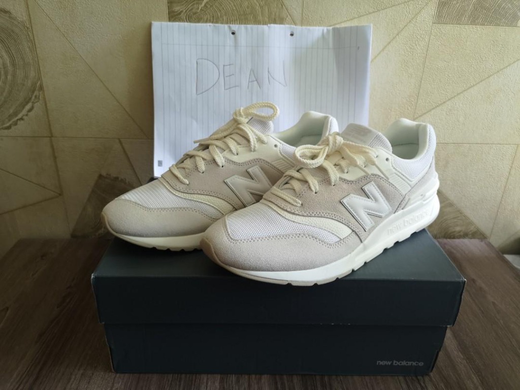 New balance 997 cream sale