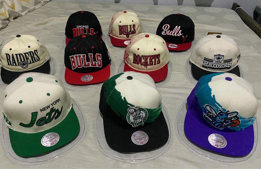 New Era and Mitchell and Ness Caps, Men's Fashion, Watches & Accessories,  Caps & Hats on Carousell