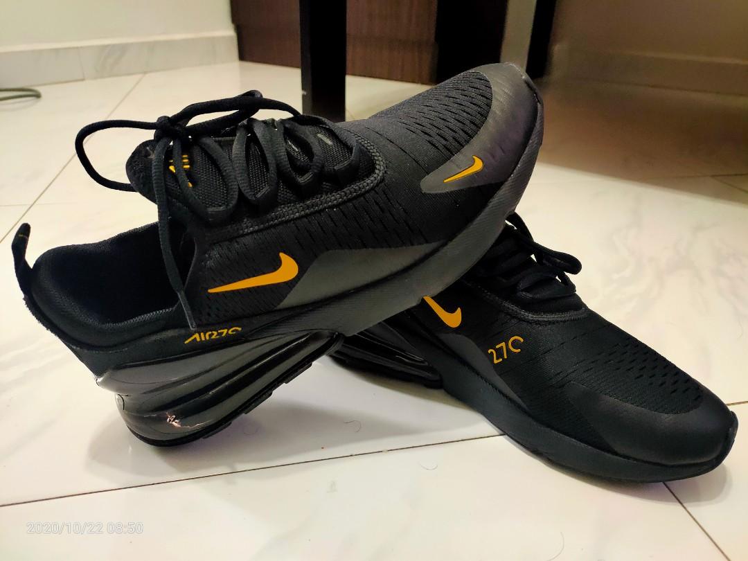 Nike 270 outlet black and gold