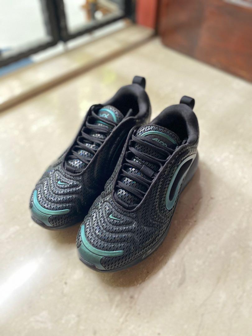 nike 720 black and green