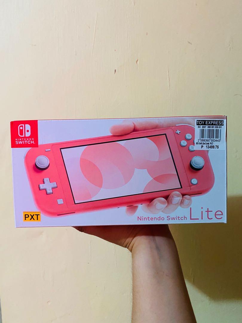 Nintendo Switch Lite Pink Video Gaming Video Game Consoles Nintendo On Carousell