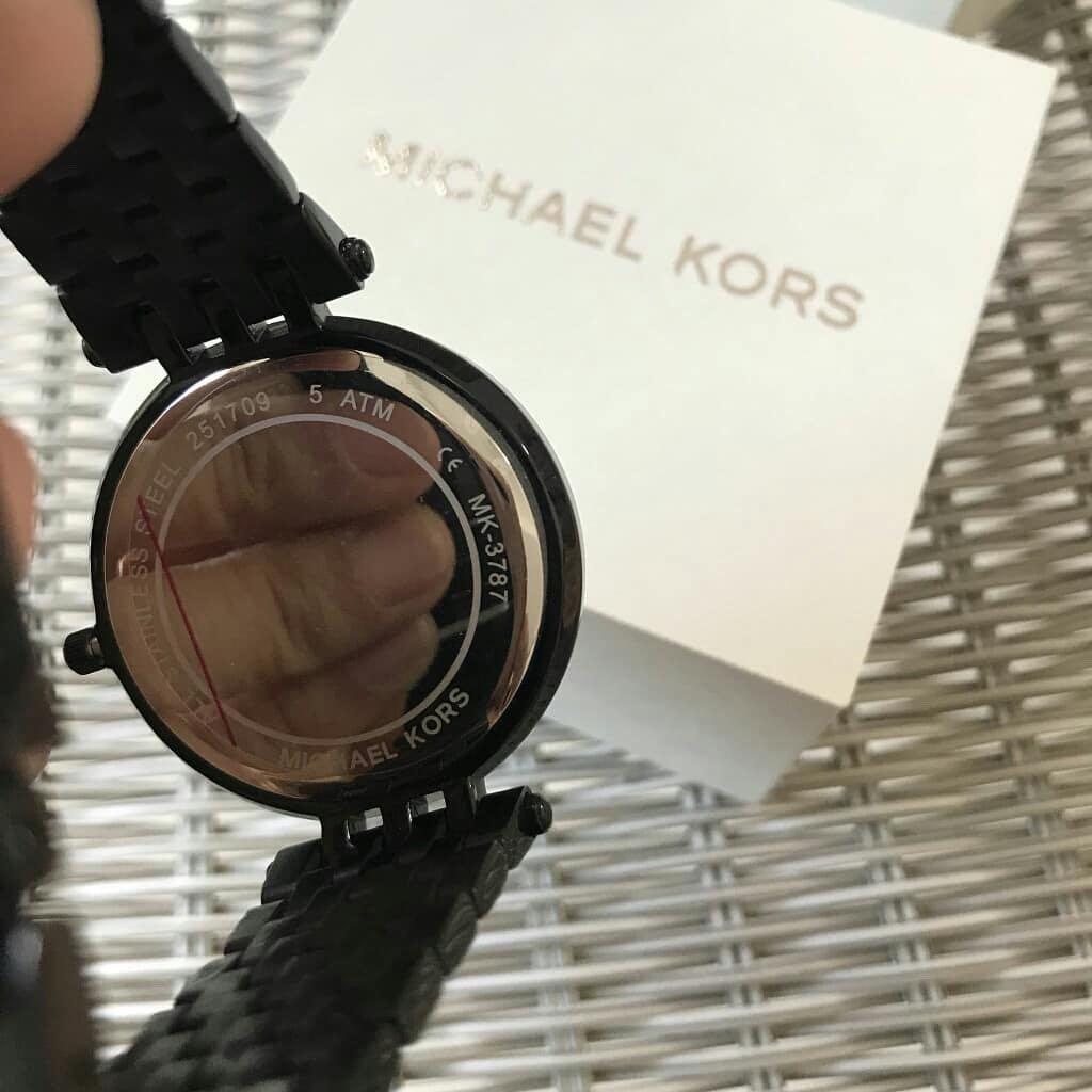 Original 100 Michael Kors Watch black stars Fesyen Wanita Jam