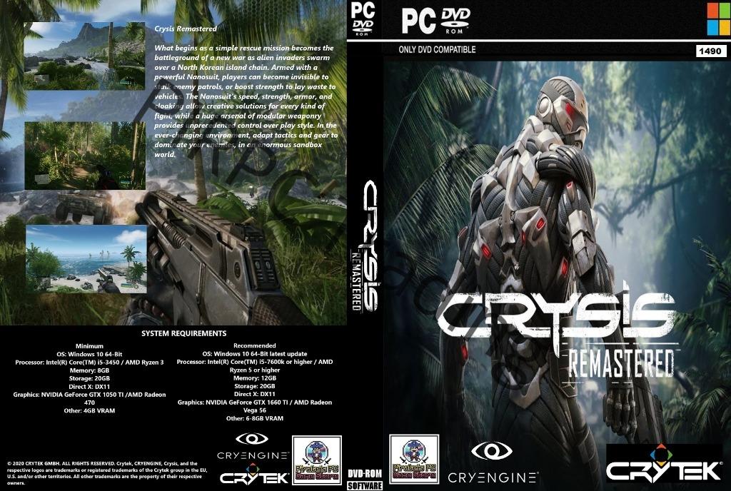 crysis remastered physical release