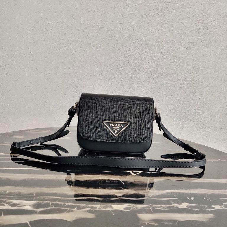 PRADA Saffiano leather Prada Identity shoulder bag, Women's Fashion, Bags &  Wallets, Purses & Pouches on Carousell