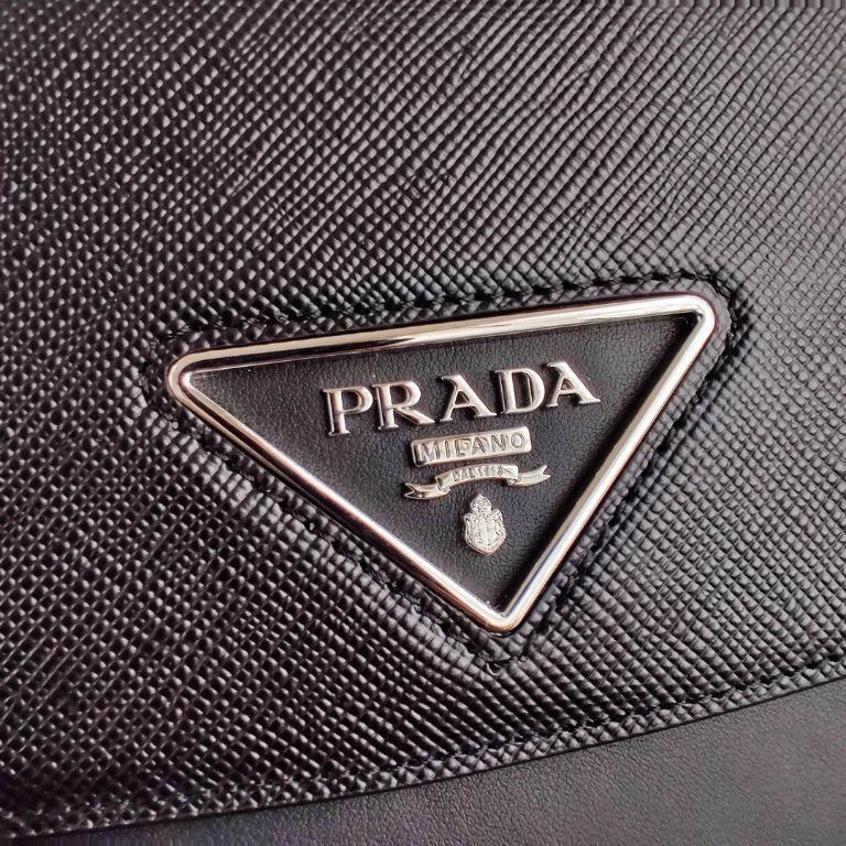 PRADA Saffiano leather Prada Identity shoulder bag, Women's Fashion, Bags &  Wallets, Purses & Pouches on Carousell