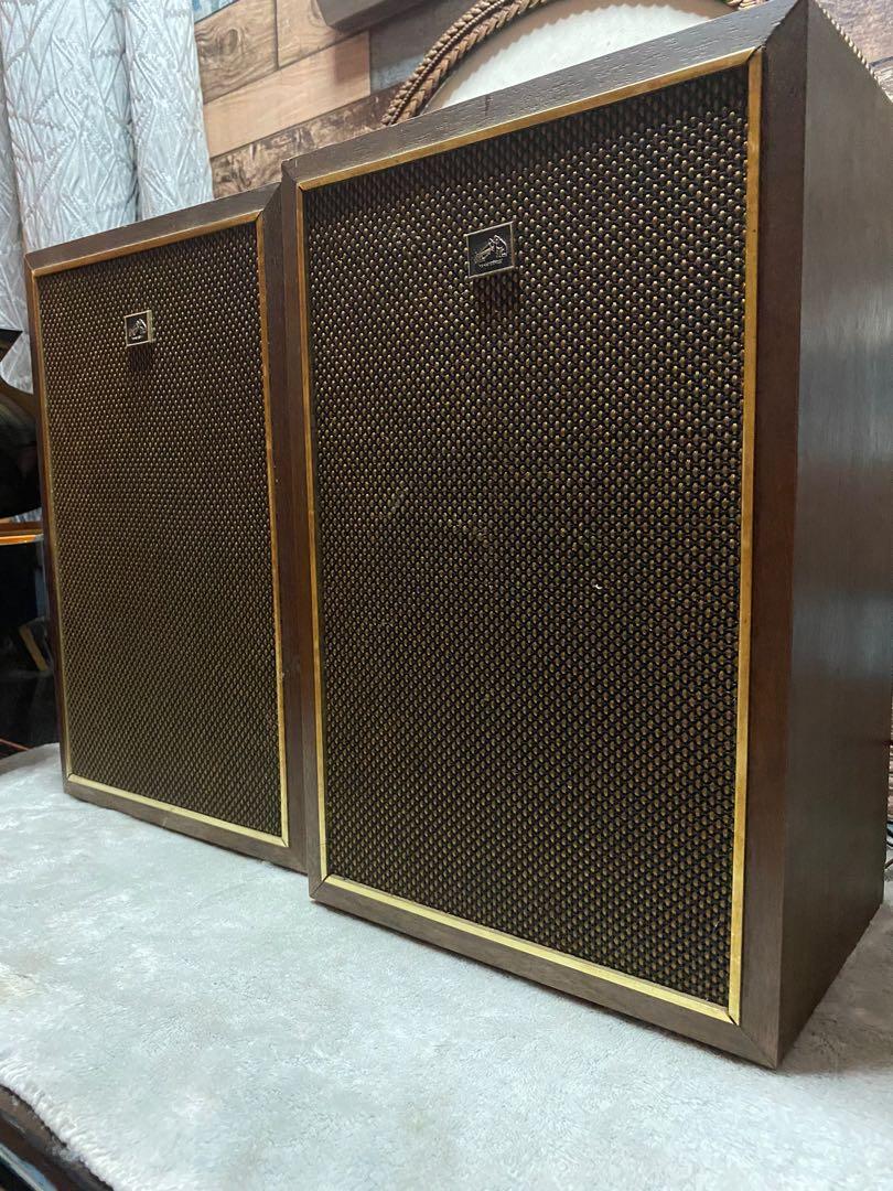 hmv speakers vintage