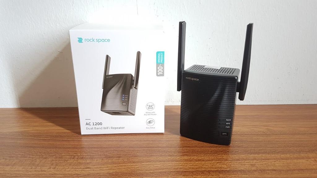 Rock Space Wifi Repeater Electronics Computer Parts Accessories On Carousell