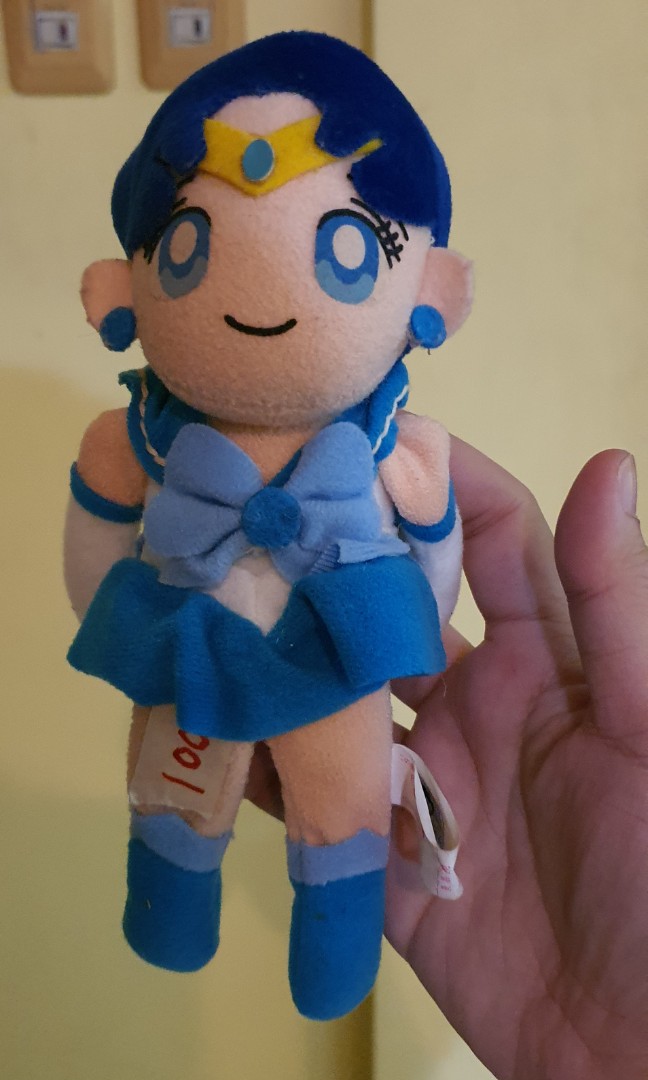 Sailor Mercury plush original banpresto Hobbies Toys Toys Games on Carousell