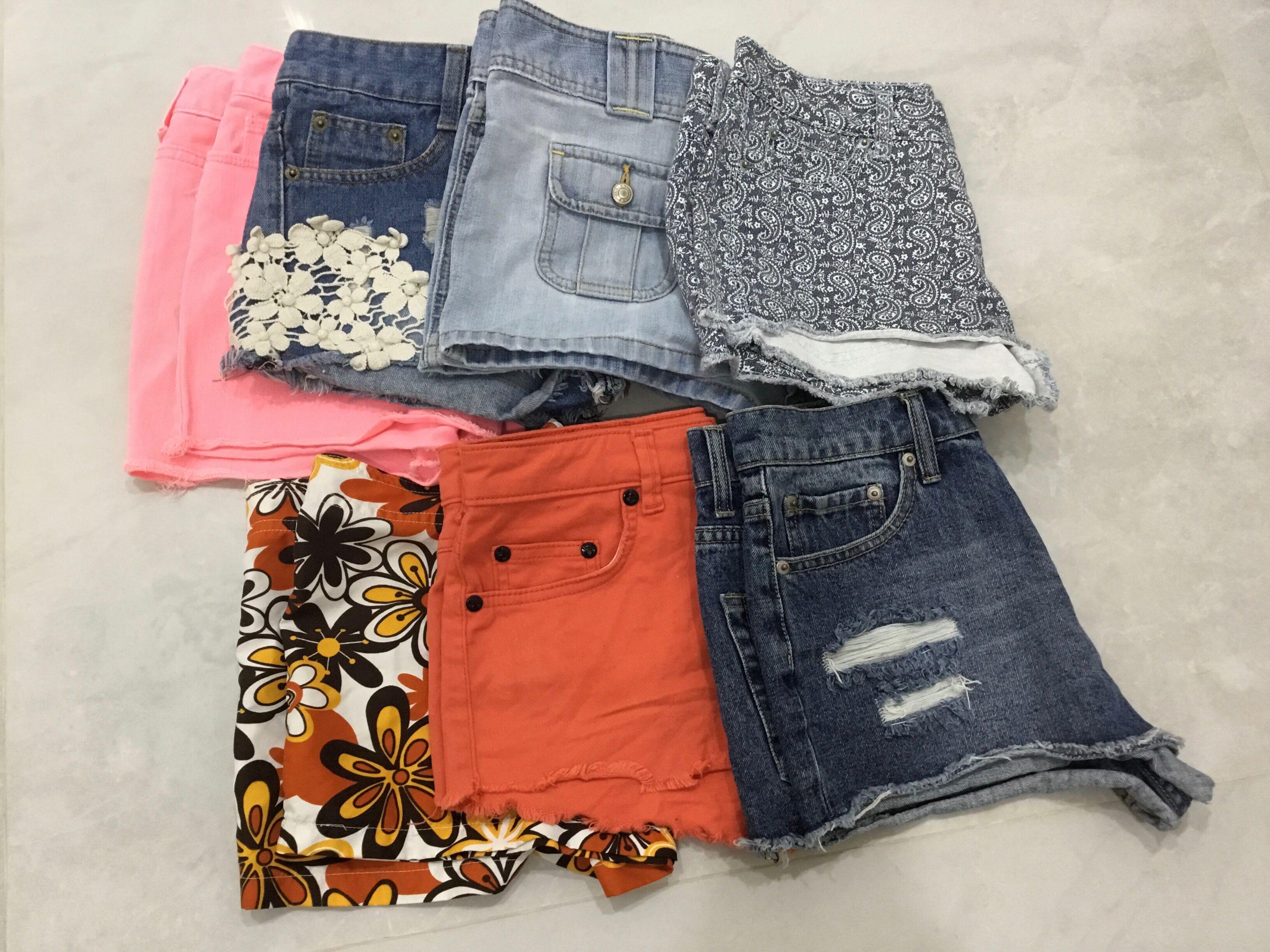 Shorts Clearance. 2 pcs Free Old Navy Cheap Monday Religion more
