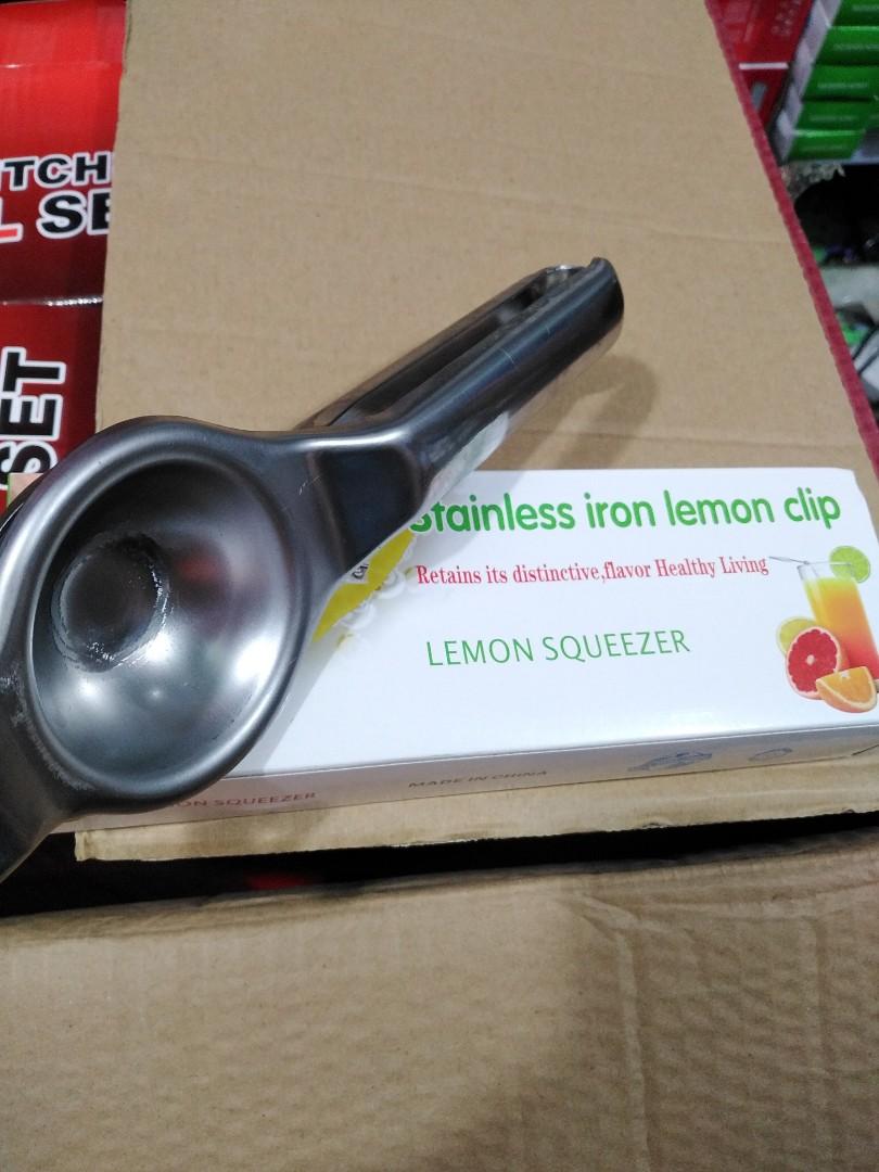 Stainless Lemon Squeezer (Category: Other Kitchen Appliances) located in Manila. Submitted by acinad_ (Listing ID 1044078851, Image 2). Description: Stainless Lemon Squeezer For shipping: - Grab Delivery - LalaMove - Angkas - Shopee Message for inquiries!.