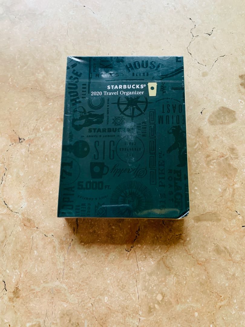 Starbucks Travel Organizer 2020, Mint, Hobbies & Toys, Stationary