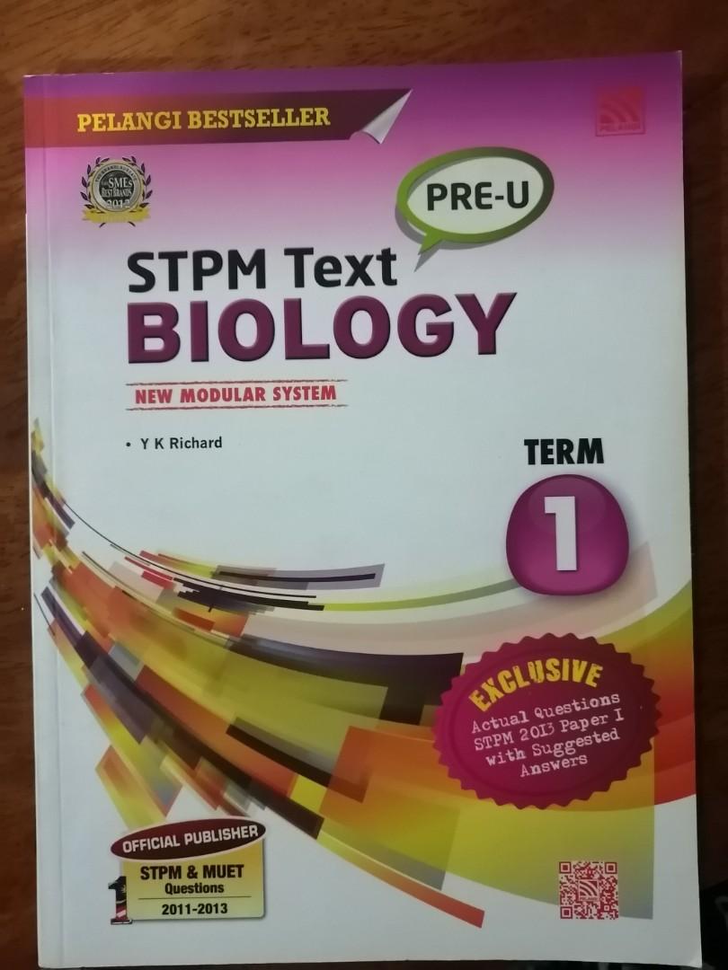 stpm biology coursework experiment 1