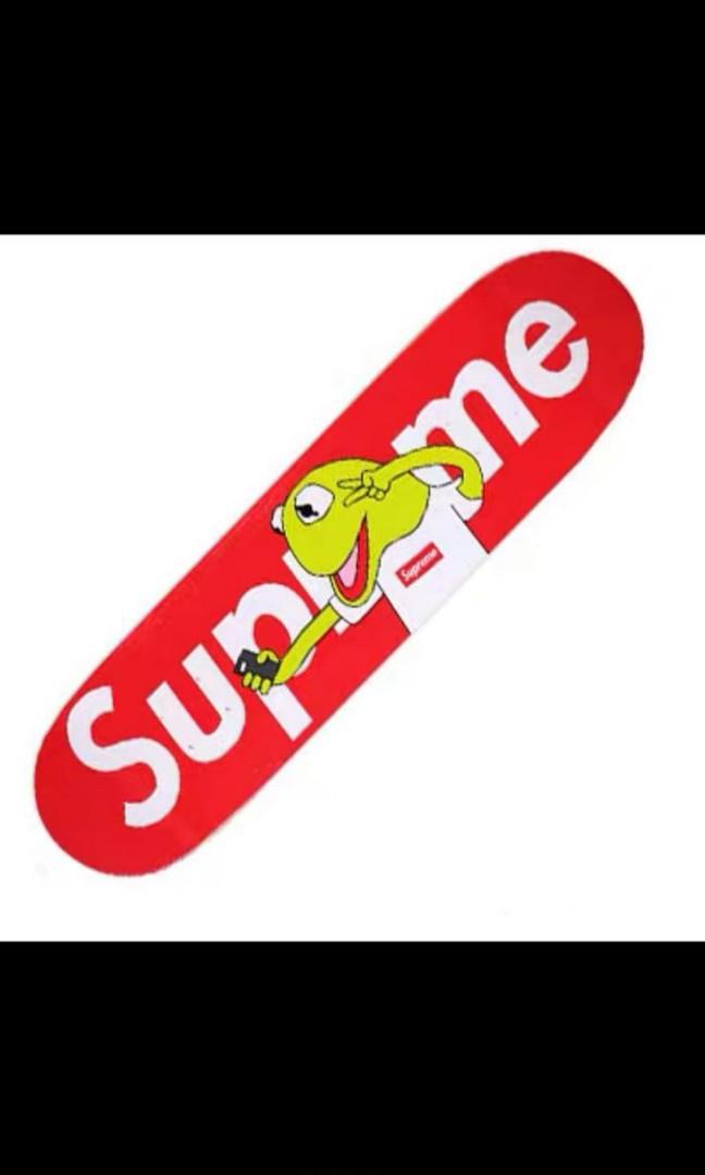 Kermit the frog supreme skateboard clearance