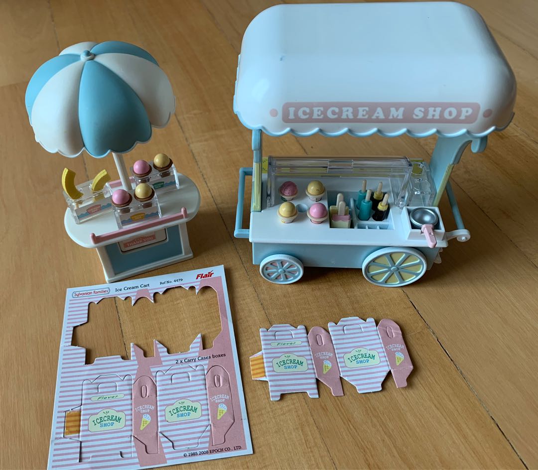 Sylvanian ice cream cart discount