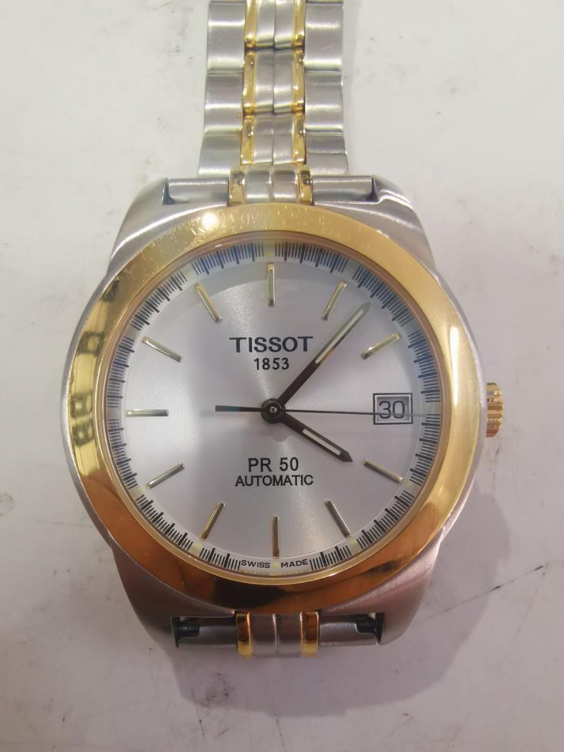 Tissot pr50 automatic movement clearance