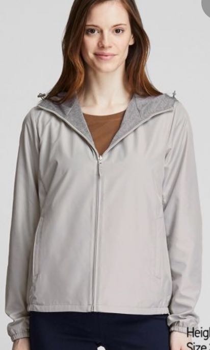 Uniqlo reversible online parka womens