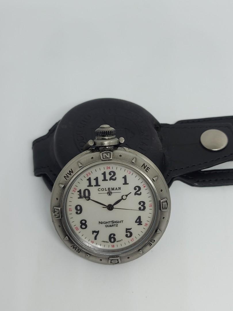 Coleman nightsight online pocket watch