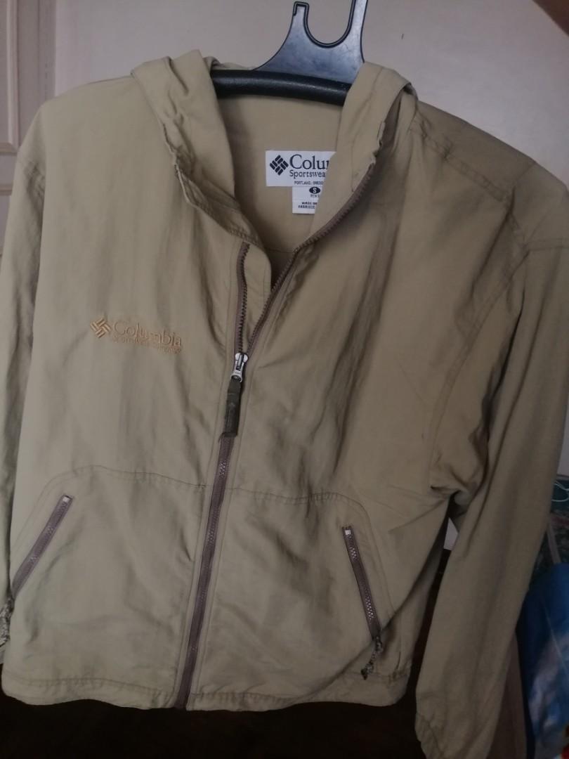 columbia windbreaker jacket mens