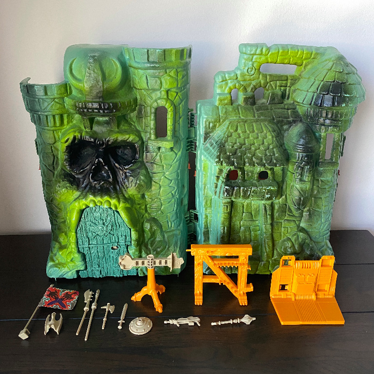 Vintage Masters of the Universe Castle Grayskull Greyskull playset