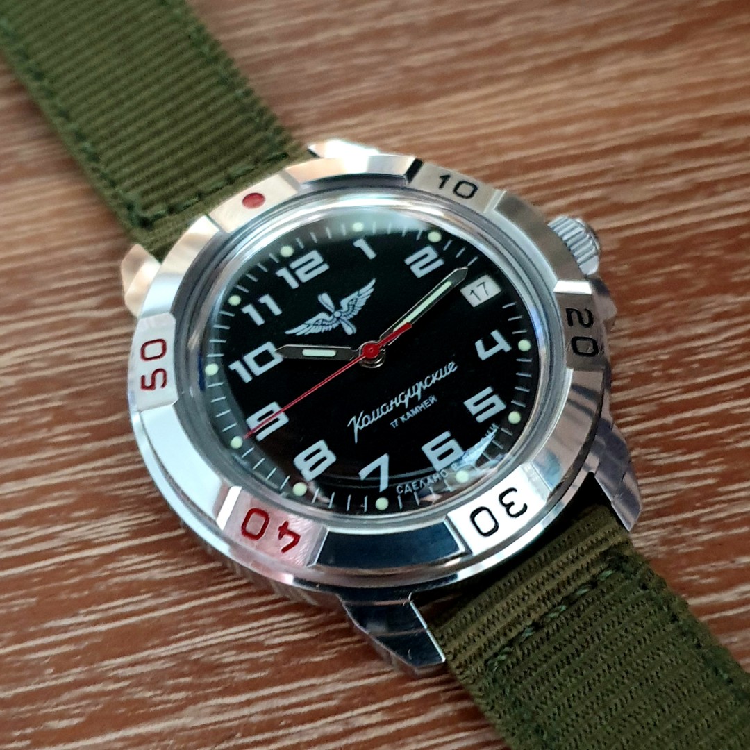 Vostok Boctok Komanmdirskie Mechanical Military Field Watch Add 10 Vostok Boctok Komanmdirskie Mechanical Military Field Watch Add 10