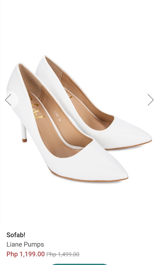 White heels So Fab Women s Fashion Footwear Heels on Carousell