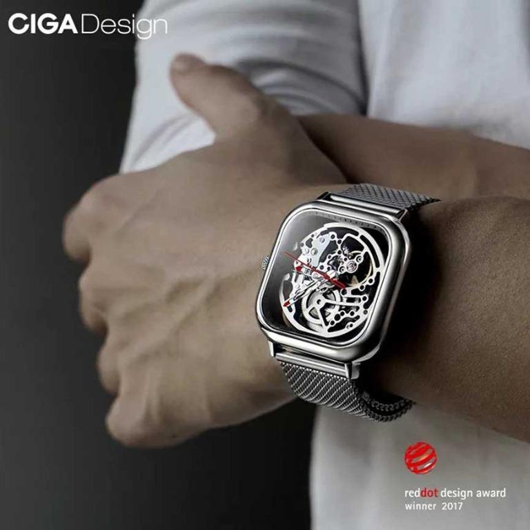 Xiaomi Ciga T Series Jam Tangan Mechanical Watch Skeleton Model Kotak Titangadget Fesyen Pria Jam Tangan Di Carousell