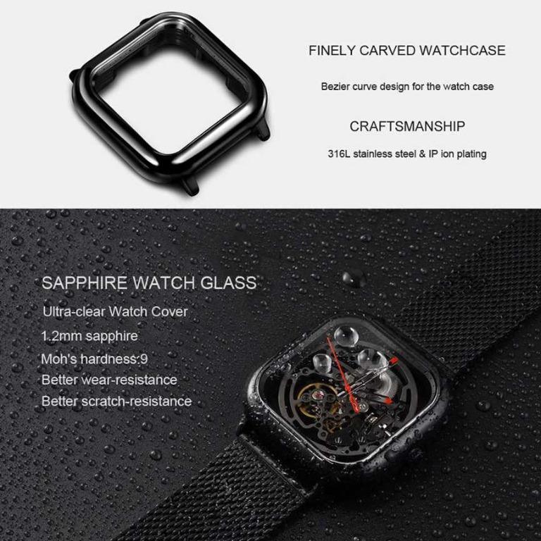 Xiaomi Ciga T Series Jam Tangan Mechanical Watch Skeleton Model Kotak Titangadget Fesyen Pria Jam Tangan Di Carousell