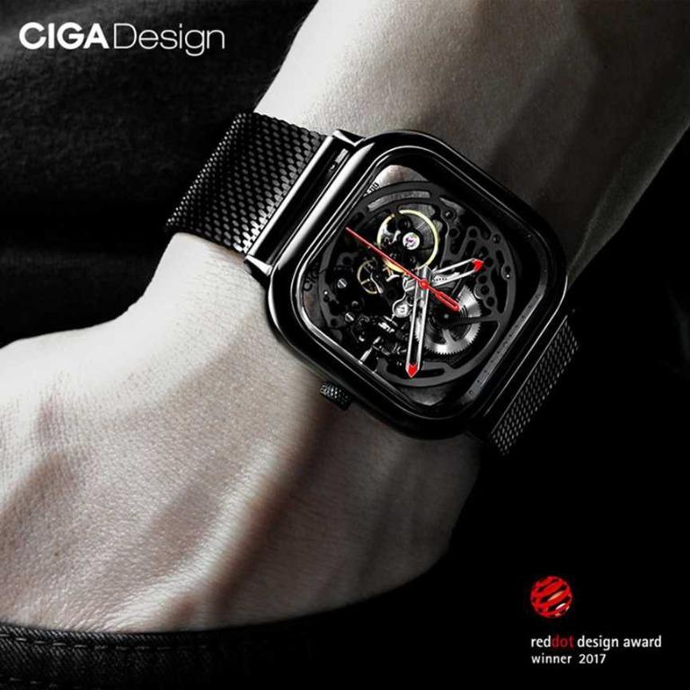 Xiaomi Ciga T Series Jam Tangan Mechanical Watch Skeleton Model Kotak Titangadget Fesyen Pria Jam Tangan Di Carousell