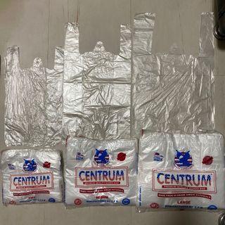 100pcs Transparent Plastic Sando Bag