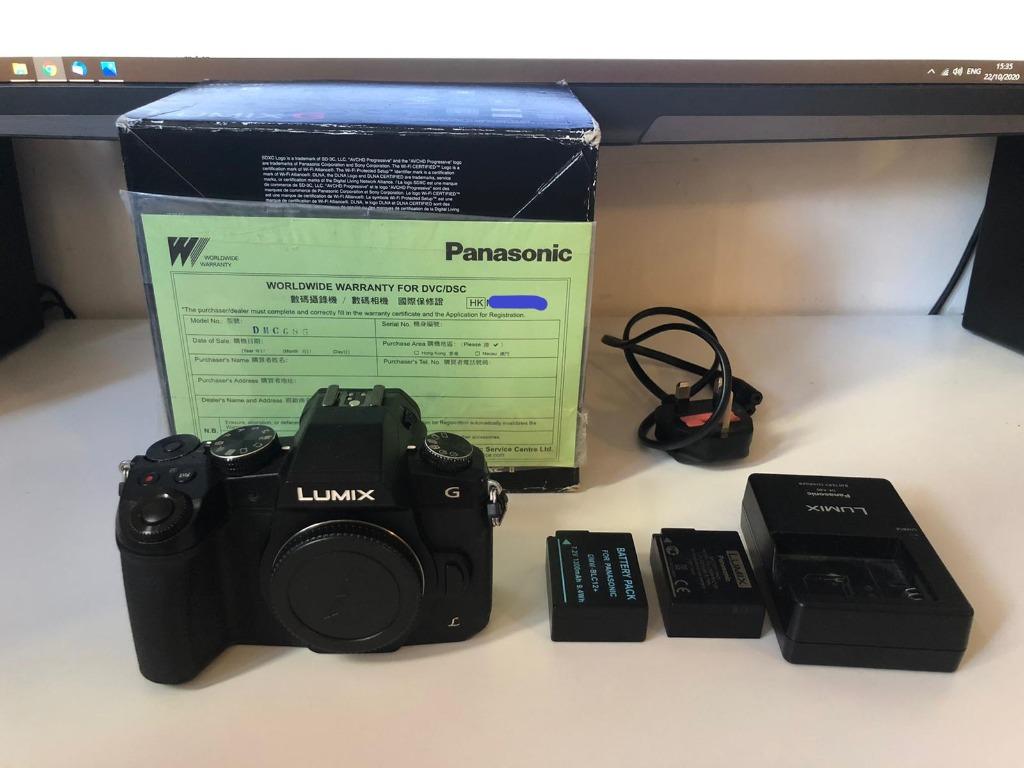 8成新Panasonic G85, Lumix DMC-G8 / G80, 攝影器材, 鏡頭及裝備